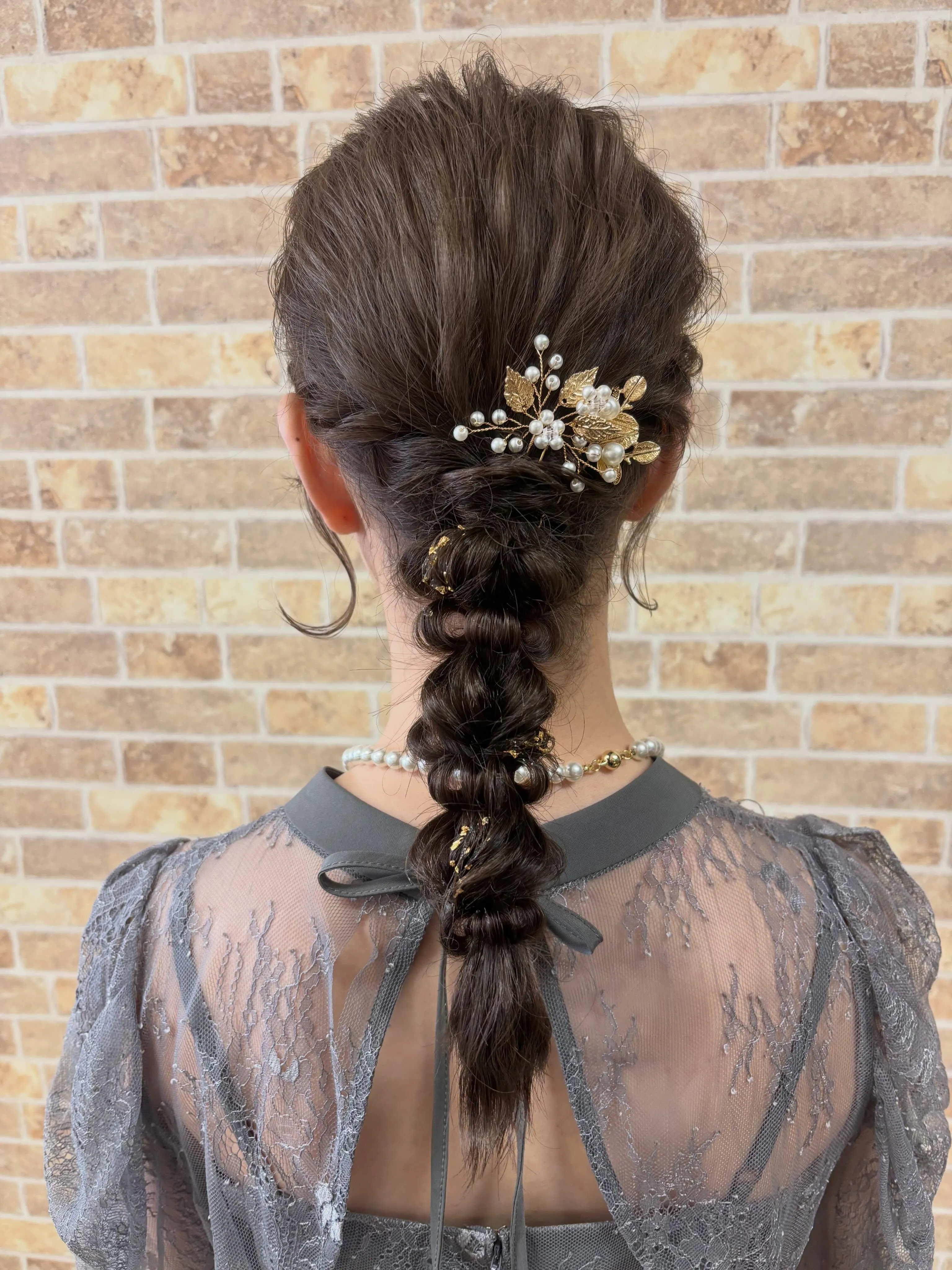 結婚式ヘアセット